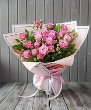 Букет Розовый кустик #REPLACE_PRED# Раздольной