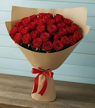 Букет Красные розы Милано в Раздольной