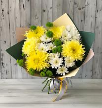 Букет цветов из:  Хризантемы в Раздольной