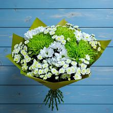 Букет цветов из:  Хризантемы в Раздольной