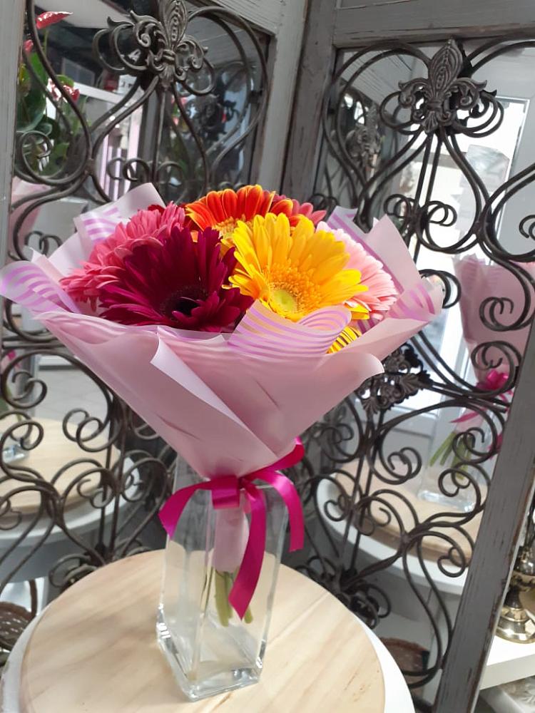 Букет цветов из: Герберы в Раздольной