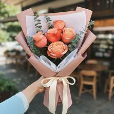 Букет цветов из:  Розы в Раздольной