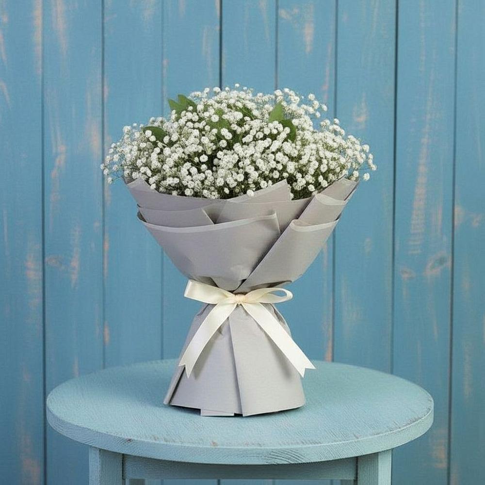 Букет цветов из: Гипсофила в Раздольной