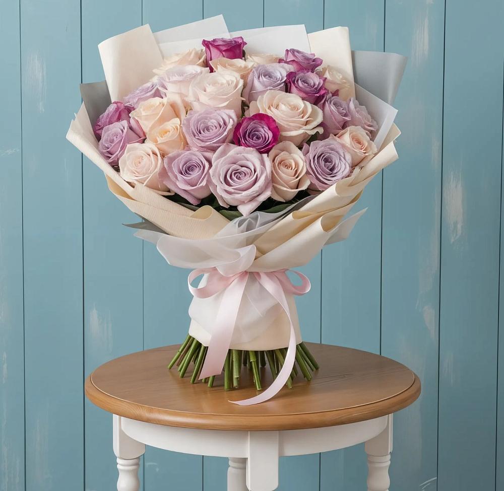 Букет цветов из: Розы в Раздольной