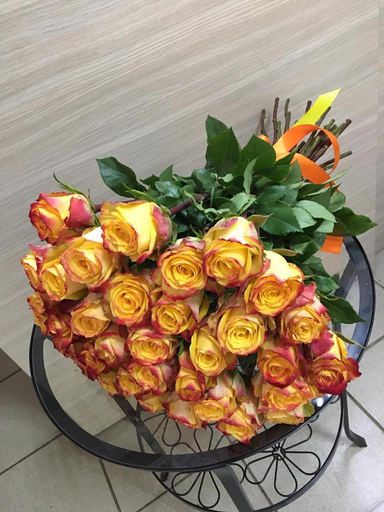 Букет Желтые розы в Раздольной