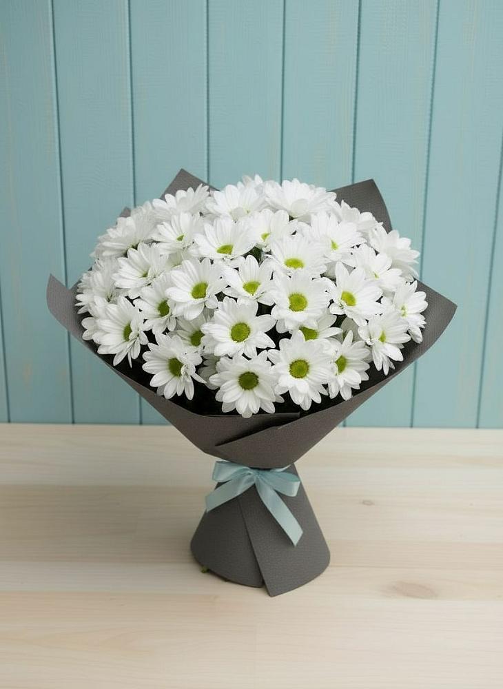 Букет цветов из: Хризантемы в Раздольной