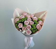 Букет цветов из:  Розы и Хризантемы #REPLACE_PRED# Раздольной