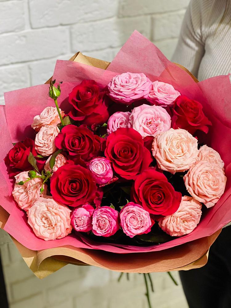 Букет цветов из: Розы в Раздольной