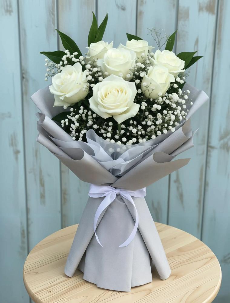 Букет цветов из: Розы в Раздольной