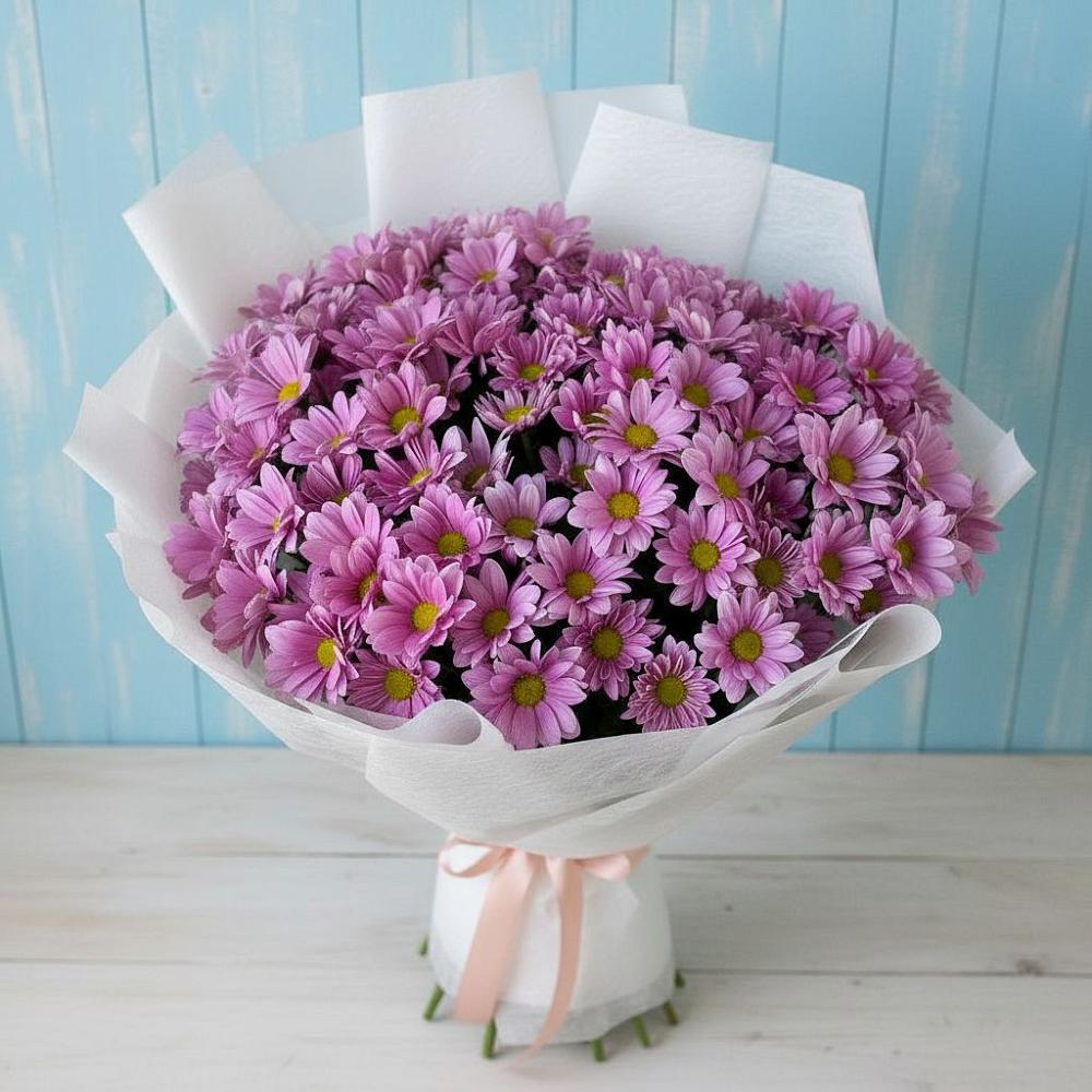 Букет цветов из: Хризантемы в Раздольной