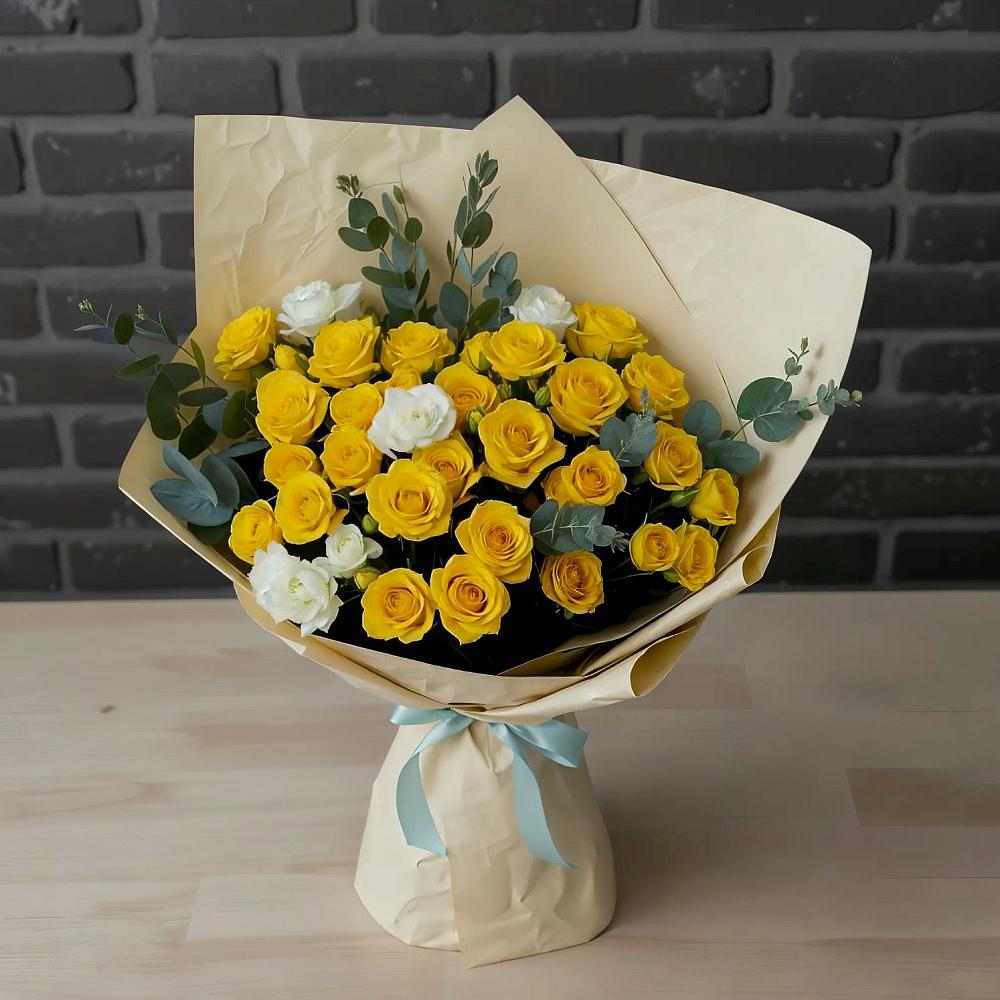 Букет цветов из: Розы в Раздольной