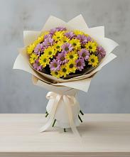 Букет цветов из:  Хризантемы в Раздольной