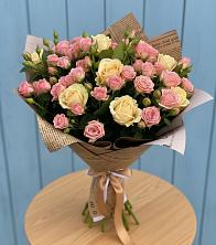 Букет цветов из:  Розы в Раздольной