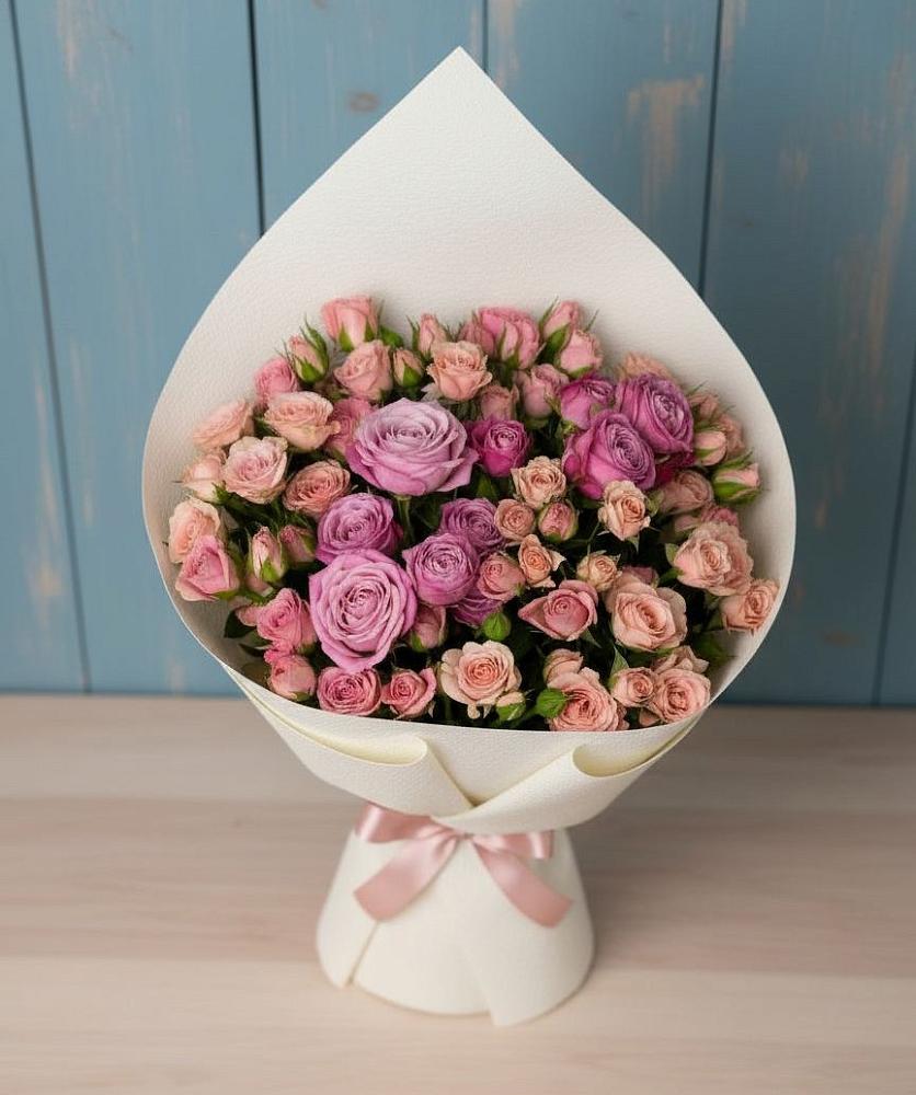 Букет цветов из: Розы в Раздольной