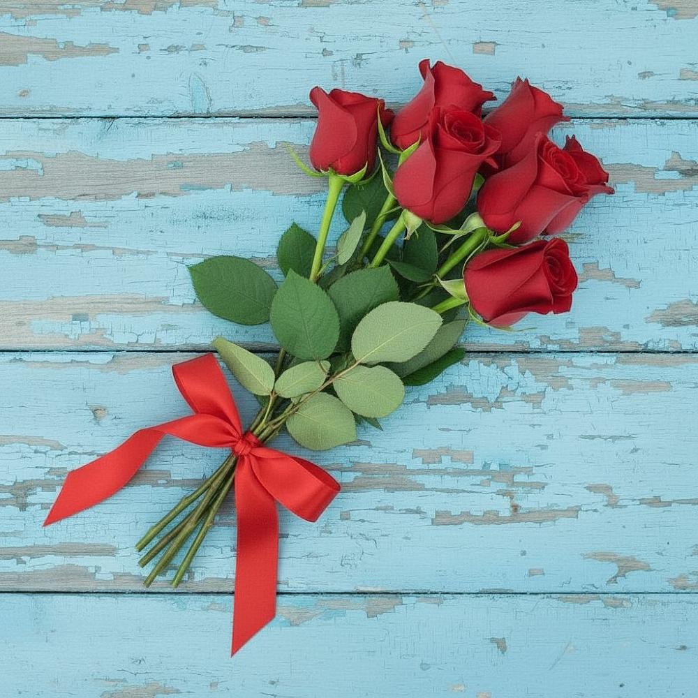 Букет Красные розы в Раздольной