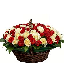 Премиум букет из: Розы в Раздольной