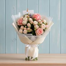 Букет цветов из:  Розы в Раздольной