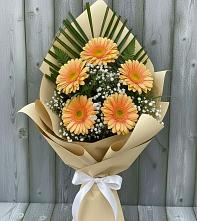Букет цветов из:  Герберы в Раздольной