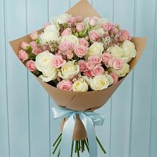 Букет цветов из:  Розы в Раздольной